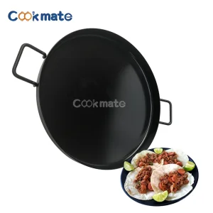 Convenient Stainless Steel Non-Stick Pancake Griddle Outdoor Camping Gas Charcoal Grill Stove Top Flat Grill Pan for Easy