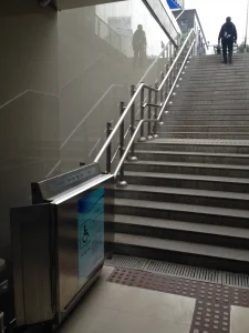 Accessible Inclined Lifts Wheelchair Stair Lift Platform Indoor for Disabled