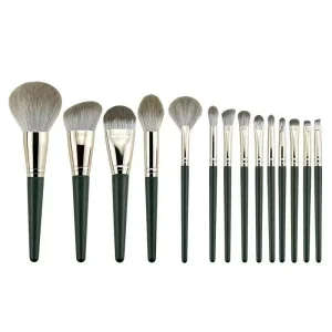 14-Piece Soft-Bristle Beginner Makeup Brush Set