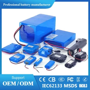 Soluções de Pacotes de Baterias OEM 18650 e 21700