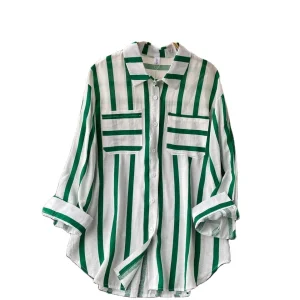 Korean Style Casual Long Sleeve Blouses