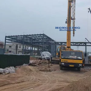 Edifício de Escritório de Estrutura de Aço Prefabricada