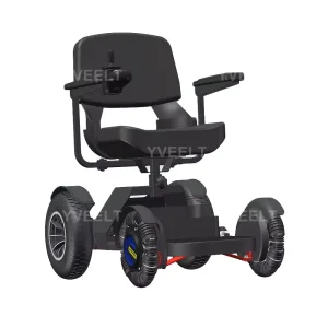 Indoor Outdoor Wheel Chair Powered Mobility Electric Wheelchair for Elderly People