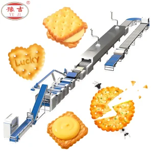 Industrial Automatic Hard Biscuit Production Line Complete Solutions for Baking Factories From Mixing to Packaging