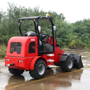 New Design (HQ280) with CE, Euro 5 Engine Articulated 1.2ton Wheel Loader