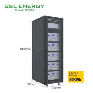 Gsl Ess Energy Storage System Cabinet Solar 20kwh 30kwh 40kwh 50kwh 100kwh 150kwh 48V Lithium Battery Pack