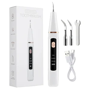 Rechargeable Ultrasonic Dental Scaler Electric Tooth Cleaner Portable Tartar Calculus Remover