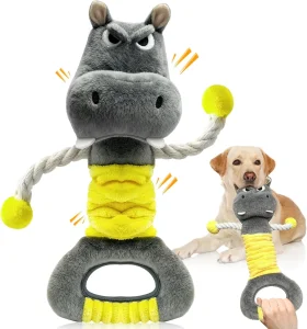 Juguete de perro de peluche grande