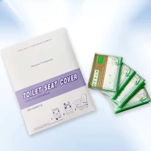 Customized OEM Disposable Toilet Paper Seat Cover Bathroom Travel Accessories