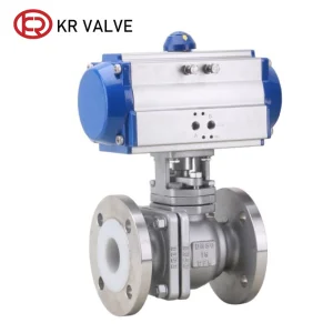 Pneumatic PTFE Lined Valve