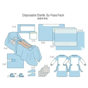 SJ Disposable Angio Drape Pack