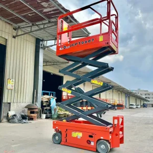 Four-Wheel Self-Propelled Hydraulic Scissor Lifting Equipment