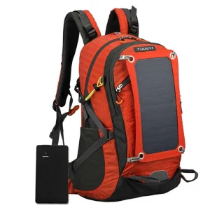 Waterproof Outdoor Travel Portable Solar Panel Laptop Backpack