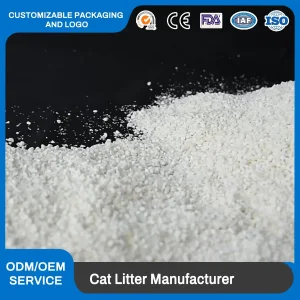 Cassava Based Cat Litter Clumping Flushable Antibacterial Deodorizing Eco-Friendly Compostable Hypoallergenic Cat Sand