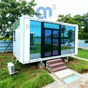 Fireproof Prefabricated Portable Mobile Modular Prefab Container Space Capsule Cabin House Home
