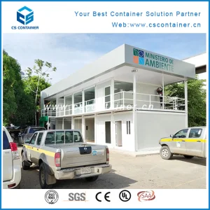 Flat Pack Container House, Office Modular Container House Two Floor Container Building