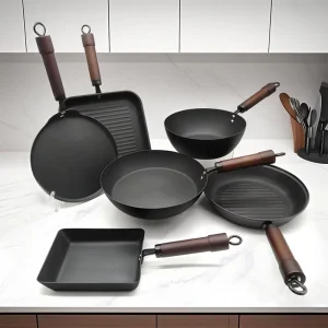Commercial Grade Carbon Steel Cookware