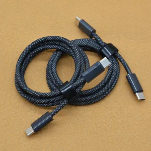 Wholesale 65W Pd Fast Charging Cable Type C to Type C Cable for iPhone 17/16/15 for Tablet for Android Universal Data Cable