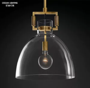 Vintage Glass Chandelier