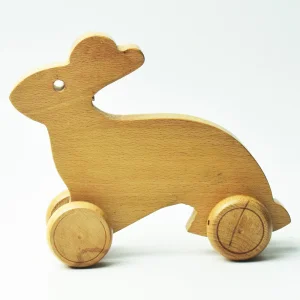 Wooden Rabbit Pull Along Toy