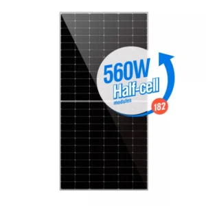 PV Power 550W 182mm Half Cell Solar Panel Mono 144 Cells