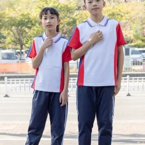 Diseño Único Uniforme Escolar de Verano Cómodo y Elástico