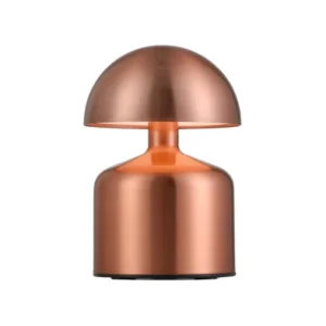 Silver Touch Dimmable USB Rechargeable Cordless Metal LED Night Light Lamp Warm White Light 3-Year Warranty for Home Hotel Use