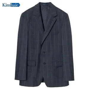 High Quality OEM Men's Blazer Men's Casual Blazer Men's Gray Blazer