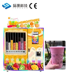 Factory Direct 8-10 Types Fresh Fruit & Veggie Smoothie Vending Machine