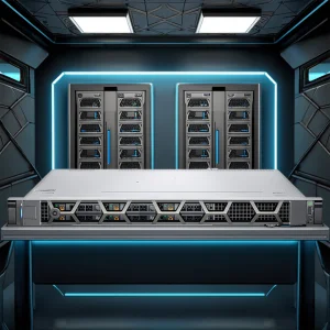 Dell PowerEdge R260 1U Rack Mounted Server with Xeon E-2414 16GB DDR5 Memory 2TB HDD 450W Power