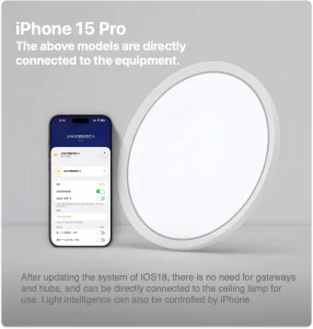 JINK Halo Eye Matter Thread Smart Ceiling Light