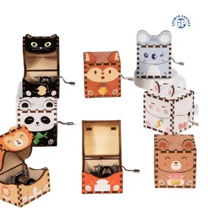 Educational Wooden Music Box