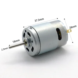 24v High Speed Brush DC Motor