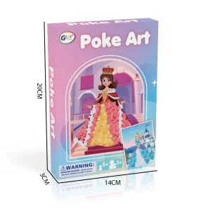 4-6 Years Old Kids DIY Craft Art Set 3D Creative Paste Toys Beginner-Friendly Perfect Birthday Gift for Girls Teens