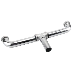 Kitchen Sink End Waste 1-1/2" X 16" Brass Center Outlet Sink Waste