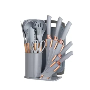 Premium Silicone Kitchen Utensils Set - Dishwasher Safe and Durable