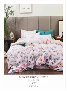 Zbolan Collection Printed Microfiber 130GSM Fabric Home Textile