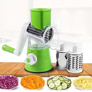 Cocina de la casa multifunción ABS Acero inoxidable 3 en 1 Manual Cortador de triturador de verduras