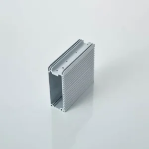 OEM 6063-T5 Matt Silver Aluminum Heat sink Case