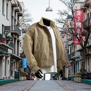 Custom Logo Winter Thick Men's Aviator Pilot Coats Retro Bomber Flight Jacket Men