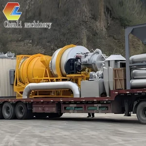Eco-Friendly Mobile Small Bitumen Asphalt Concrete Mixer Batching Plant