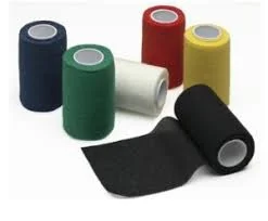 Latex and Latex Free Self-Stick Cohesive Non Woven Bandage Veterinary Bandage