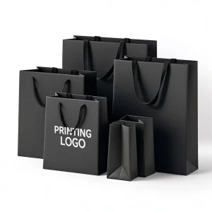 Saco de presente personalizado com logotipo