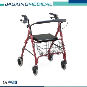 Aluminum Walking Aids with Four Wheels