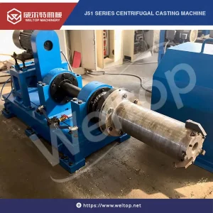 J518 Heavy-Duty Centrifugal Casting System for Steel Mill Rolls, Crusher Liners &amp; Wear Plates