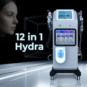 Hydra Jet Peel Facial Machine Deep Cleaning 12 In 1 Dermabrasion Facial Microdermabrasion Shrink Pores Jet Peel Facial Machine
