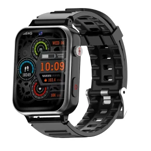 OEM Anti-Fall GPS Smart Watch Video Camera for Elderly with Health Monitoring Support Sdk Protocol Custom