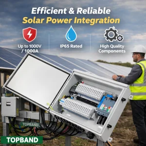 Solar Power Combiner Box Anti-Lightning Design