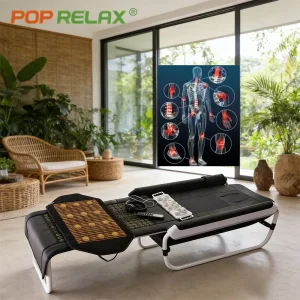 Master V4 Chiropractic Massage Bed Manufacturer with Jade Rollers&amp; Heated for Wellness
