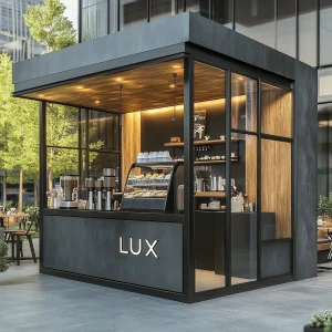 Low Cost Coffee Shop Container House